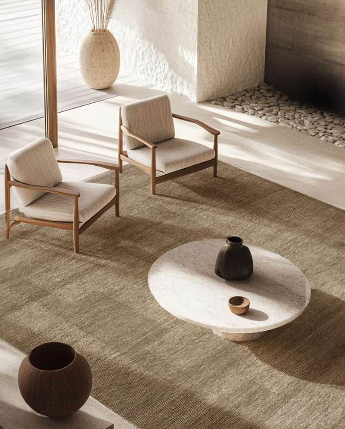 Luxury handcrafted rug by Elegant Textures Auckland